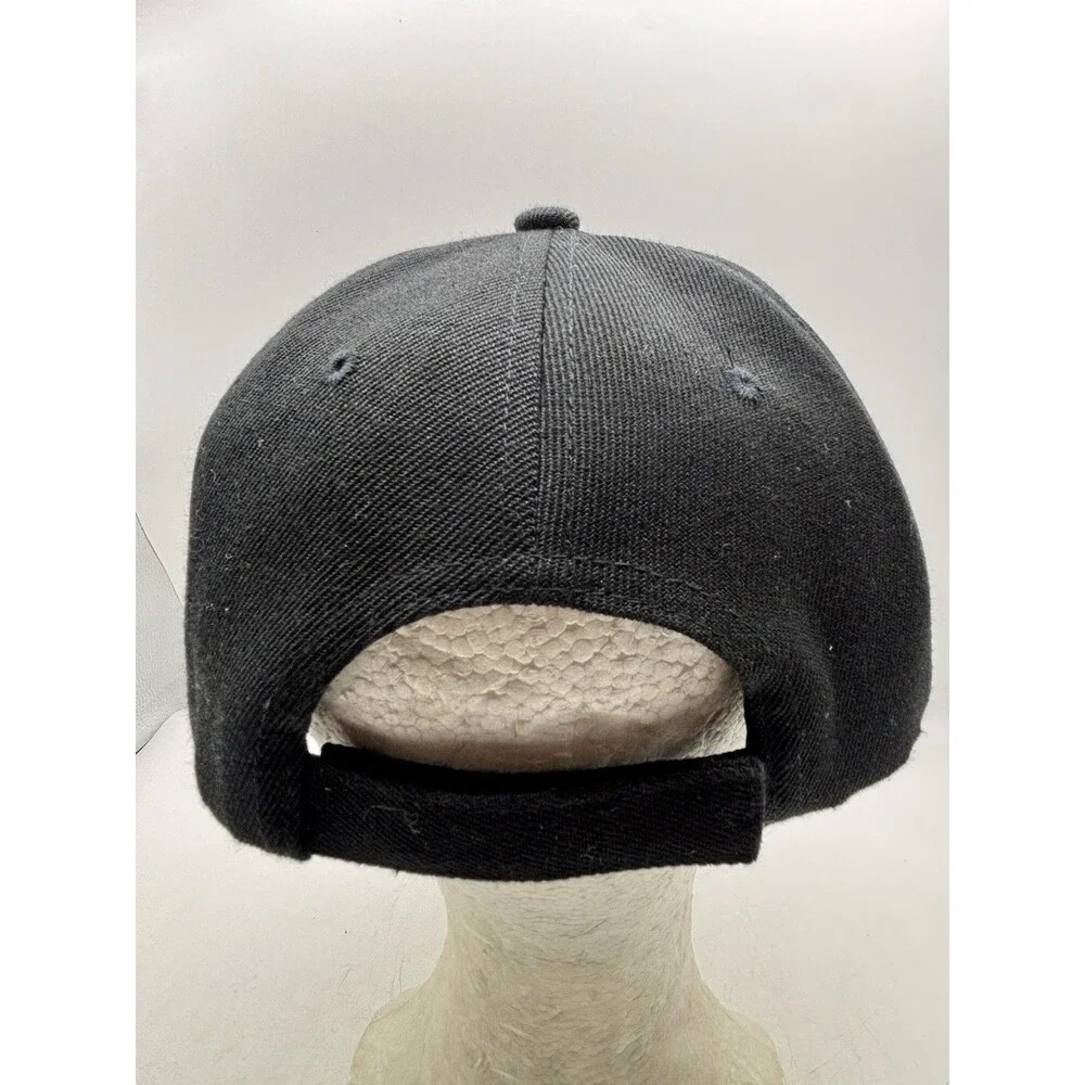 LAPD Blackout Embroidered Logo Hat Academy Fits Adjustable Strap